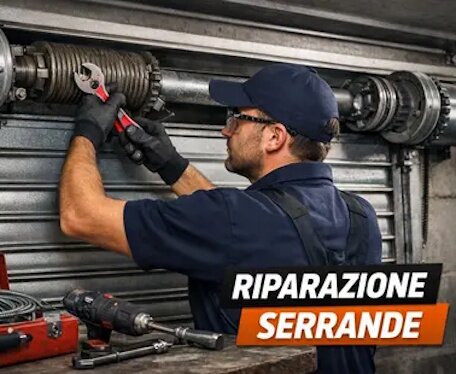 Dettaglio di motore per serranda motorizzata